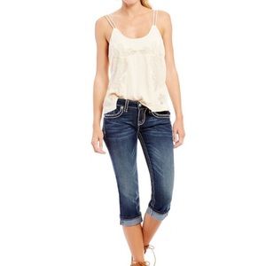 Miss Me Signature Cuffed Capri Jeans